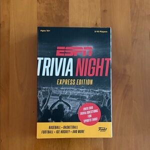 ESPN Trivia Night Express Edition • Sports Trivia Game • NIB